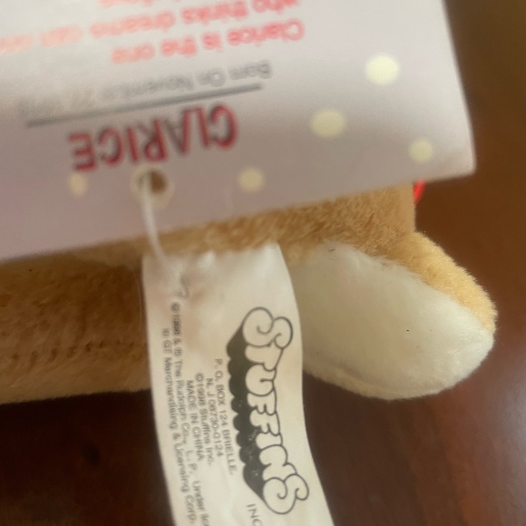 Stuffins Clarice, Rudolph the Red-Nosed Reindeer, Island of Misfit Toys - Picture 4 of 4